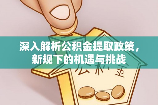回民深入解析公积金提取政策，新规下的机遇与挑战