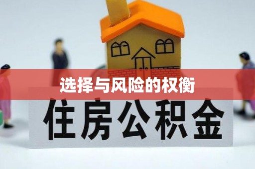 回民选择与风险的权衡
